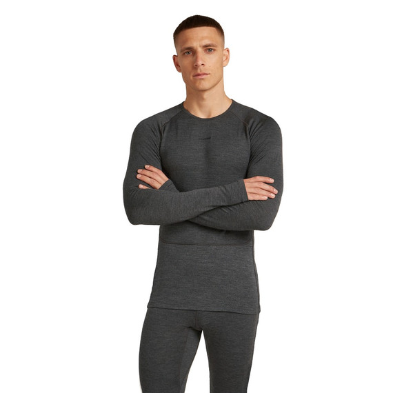 Icebreaker Merino 260 ZoneKnit Mens Long Sleeve Crewe 2026 Icebreaker Merino 260 ZoneKnit Mens Long Sleeve Crewe 2026