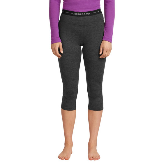 Icebreaker Merino 260 ZoneKnit Womens 3/4 Leggings 2026 Icebreaker Merino 260 ZoneKnit Womens 3/4 Leggings 2026