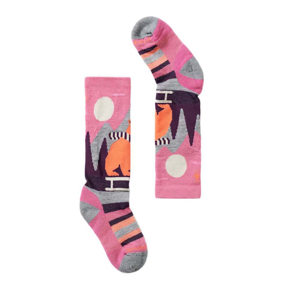 Smartwool Ski Light Cushion Sleigh Bear OTC Kids Sock 2026