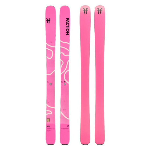Faction Agent 2 Pink Skis 2026 Faction Agent 2 Pink Skis 2026