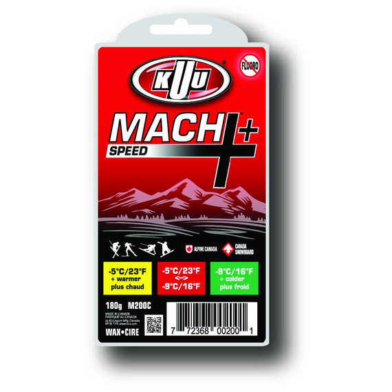 Kuu Mach+ Speed 3 Temp Wax - 180g 2026