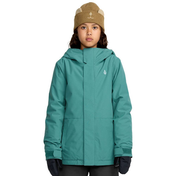 Volcom Sass'n'Frass Insulated Girls Spruce Green Jacket 2026