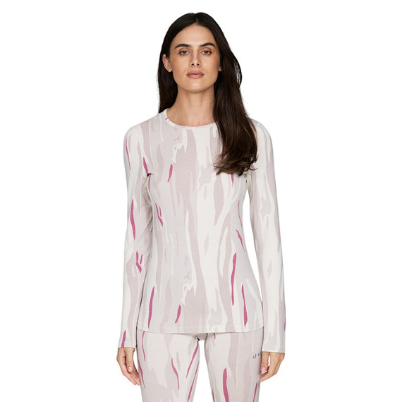 Le Bent Midweight Print Womens Crew 2026