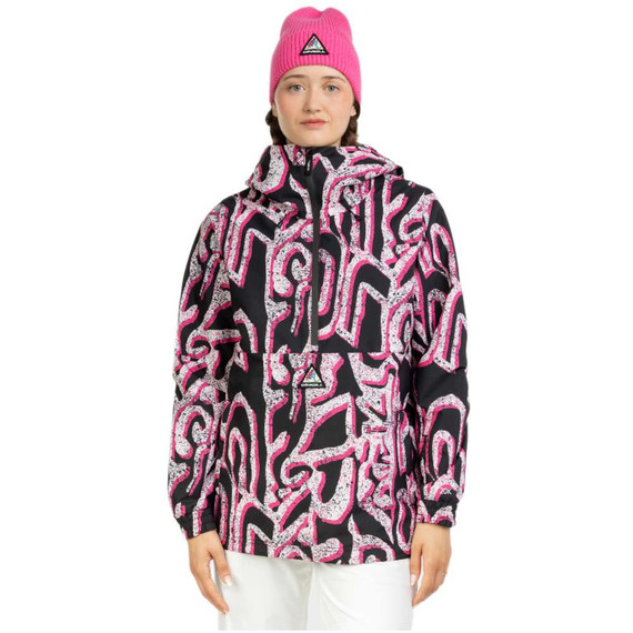 O'NEILL スキーウェア Mサイズ 黒/ピンク オニール ONEILL スキージャケット スノーウェア スノーボード メンズ