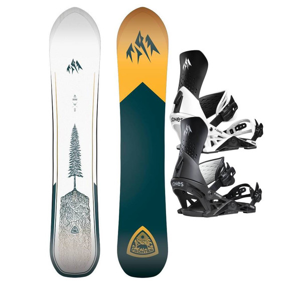 Jones Frontier 2.0 Snowboard w/ Jones Orion Snowboard Bindings Package 2026