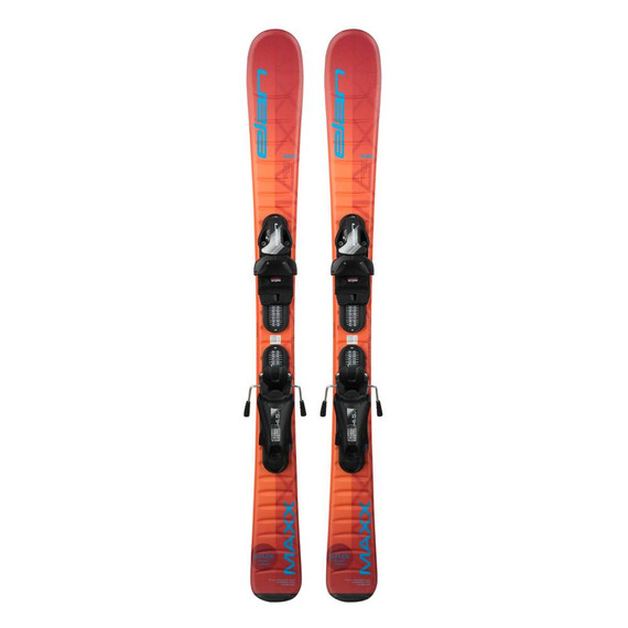 Elan Maxx Orange QS JR Skis w/ EL 7.5 S Bindings 2024