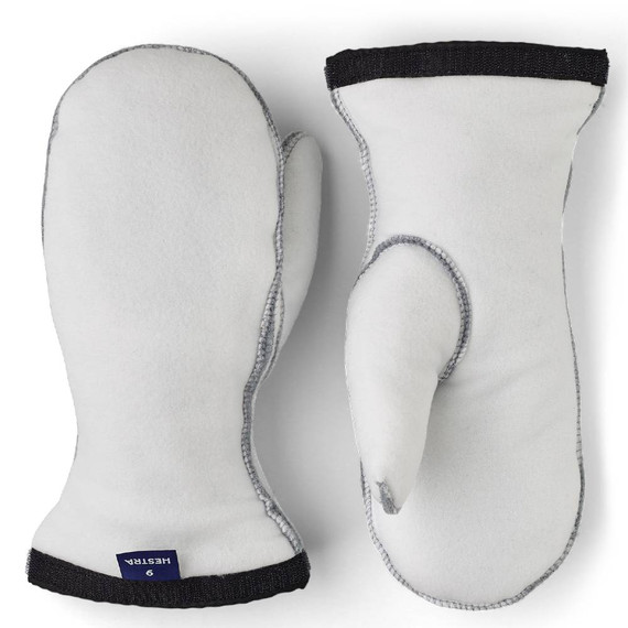 Hestra Heli Ski Adults Off White Mitt Liner 2023
