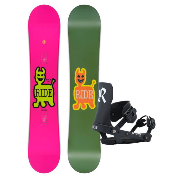 Ride Kink Snowboard w/ Ride Specter Snowboard Bindings Package 2026