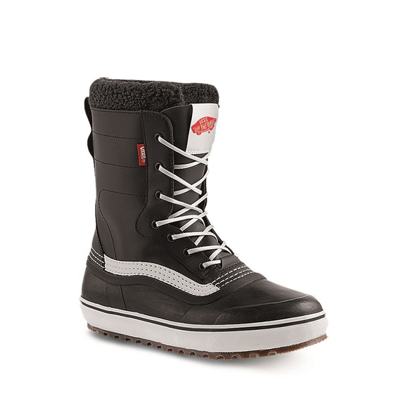 2020 Vans Standard Black/White Snow Boots