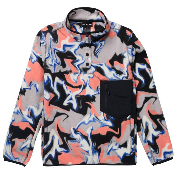 Burton Cinder Fleece Junior Anorak 2026 | Corbetts Ski + Snowboard
