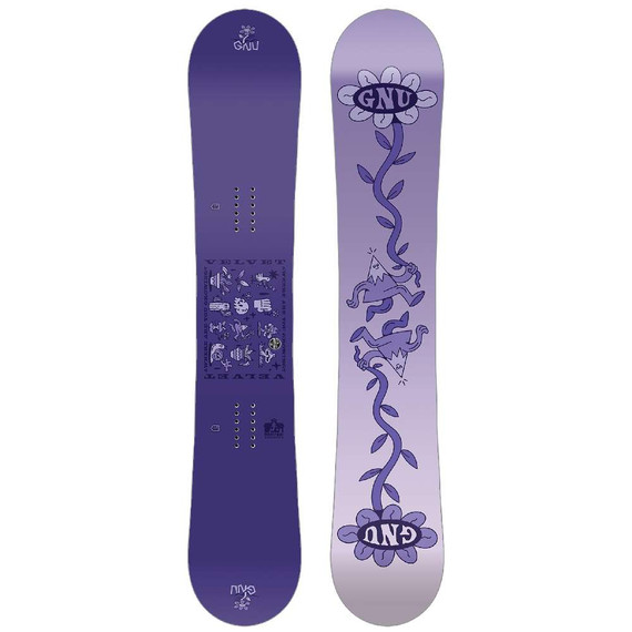 GNU Velvet Womens Snowboard 2025