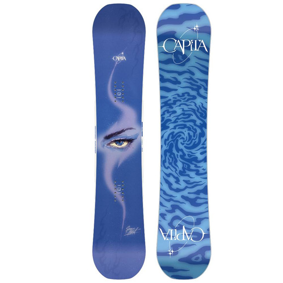 CAPiTA Space Metal Fantasy Womens Snowboard w Union Legacy Womens