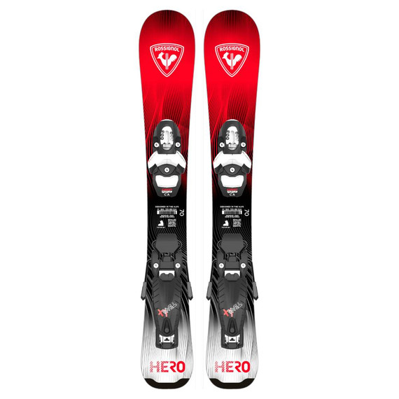 Rossignol Hero JR Skis w Kid 4 GW Bindings 2027 | Corbetts Ski +