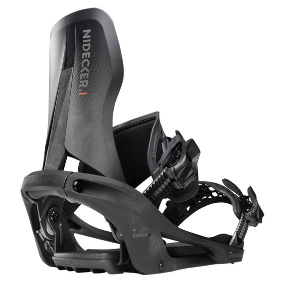 Nidecker Carbon Supermatic Adult Snowboard Bindings 2026