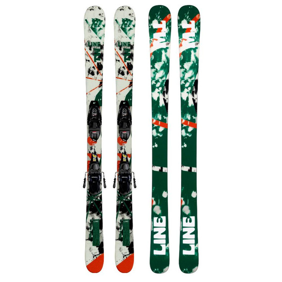 Line Wallisch Shorty JR Skis w 4.5 Bindings 2025 | Corbetts Ski +