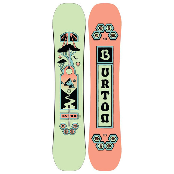 Burton Smalls Mint Coral JR Snowboard 2027