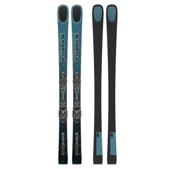Kastle MX74 Skis w/ K12 PRW Bindings 2027