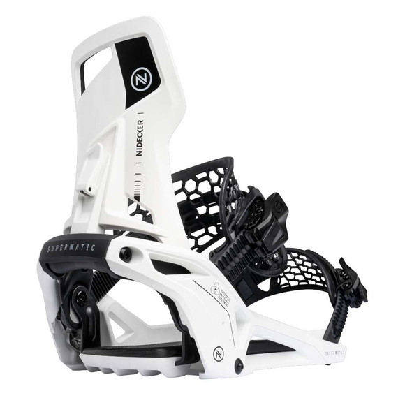 Nidecker Carbon Supermatic Adult Snowboard Bindings 2027