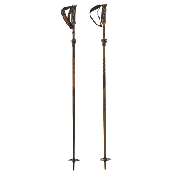 K2 Flipjaw Freeride 120cm Black/Brown Ski Poles 2027