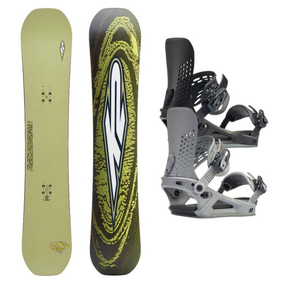 K2 Sky Pilot Snowboard w K2 Program Snowboard Bindings Package