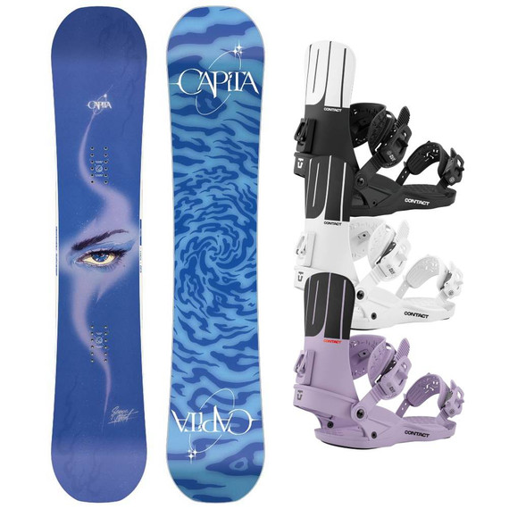 CAPiTA Indoor Survival Snowboard w Union Contact Snowboard