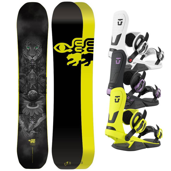 CAPiTA Indoor Survival Snowboard w Union Contact Snowboard