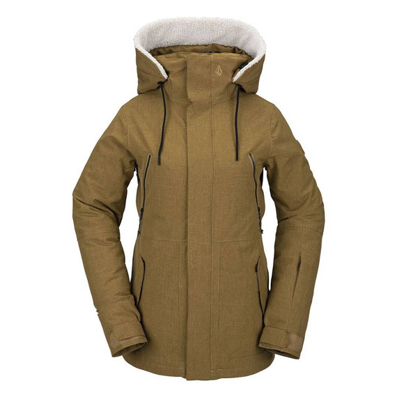 Volcom Shrine Insulated Womens Burnt Khaki Jacket 2022