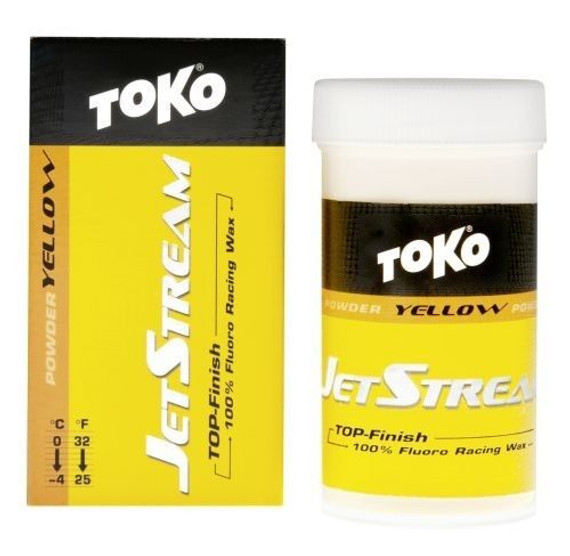TOKO Jetstream パウダーワックスイエロー TOKO JetStream Bloc 20g | Corbetts Ski + Snowboard