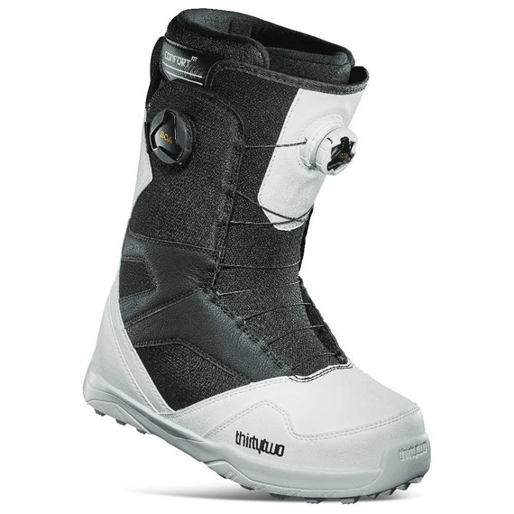 中古美品！ThirtyTwo STW BOA STW DOUBLE BOA '24, Black/Charcoal — Val Surf