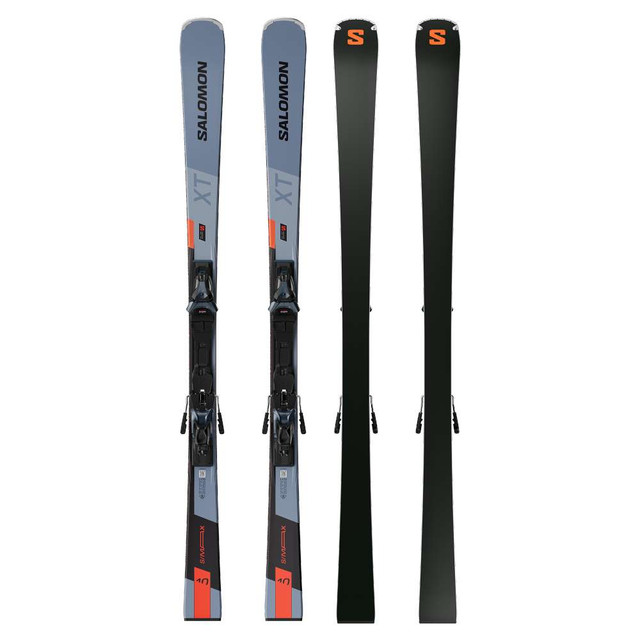 matériel de ski salomon S/Max 6 Xt+m10 GW L80 Alpine Skis Pack Brown 175 women The G5% base ensures top speed on any snow Men's & Women's Skiing Equipment
