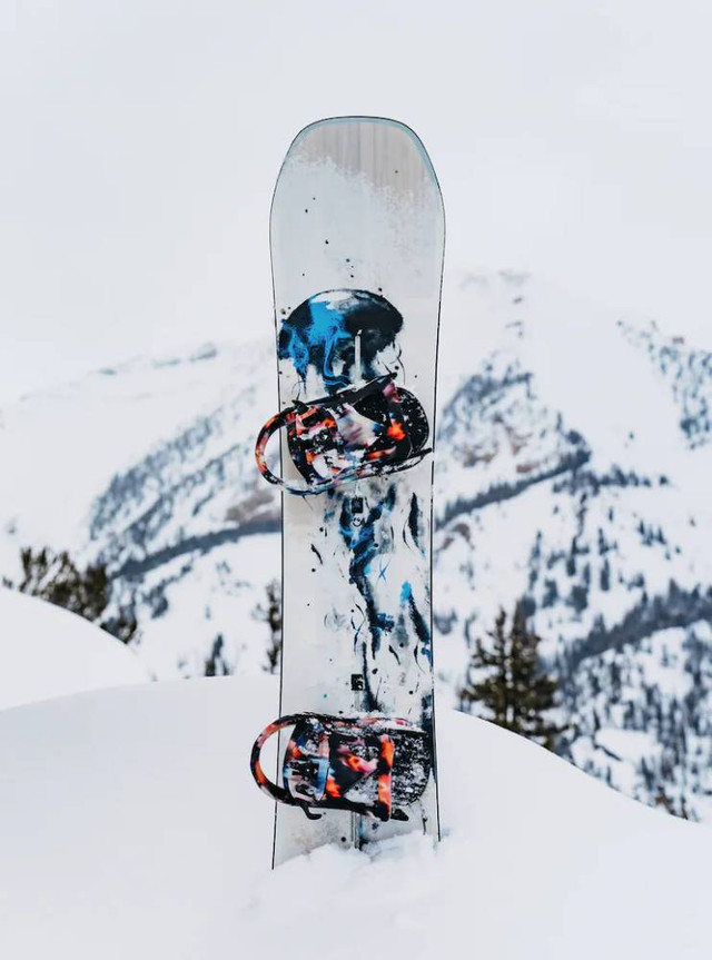 burton all mountain snowboard Custom X Camber 2027 166W Twin Perfectly symmetrical for a balanced ride thats equally versatile regular or switch Burton Process Snowboard 2027 Bad