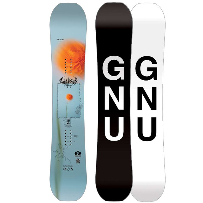 GNU Gloss Womens Snowboard 2025 | Corbetts Ski + Snowboard