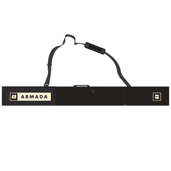 Armada Stibbs Black Afterglow Double Ski Bag 2025