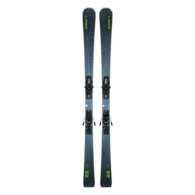 Elan Primetime 22 PS Blue Skis w/ EL 10 S Bindings 2025