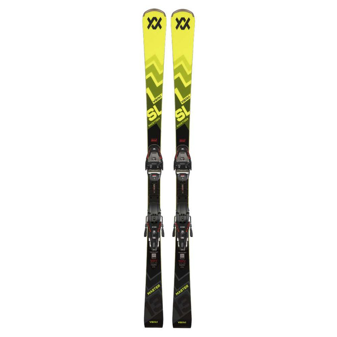 Volkl Racetiger SL MASTER Skis w Comp 16 GW Bindings 2025