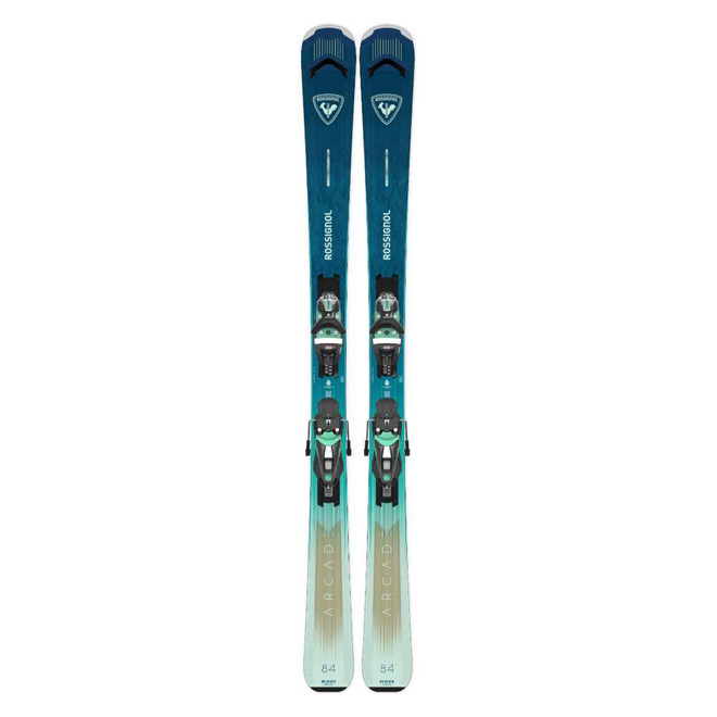 Rossignol Atomic 27-27.5cm メンズショートスキーセット Rossignol Arcade W 84 Womens Skis w NX 12 GW Bindings 2026
