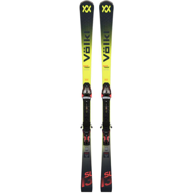 スキー Volkl RACETIGER SL MASTER [2024] Volkl Racetiger SL Master Skis w Comp 12 GW Bindings 2025