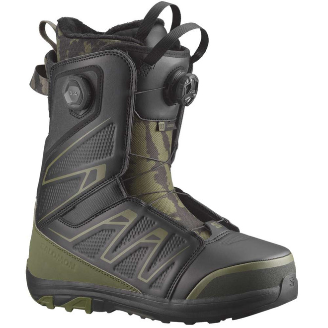 スノーボード Salomon Launch Boa SJ Boa Green 27 Salomon Launch BOA SJ BOA Mens Snowboard Boots 2026 | Corbetts Ski