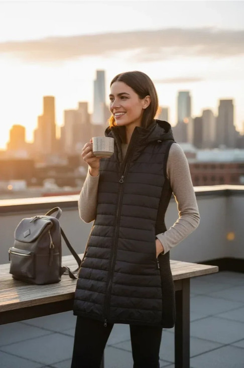 Newland Geraldine Womens Hooded Vest 2026