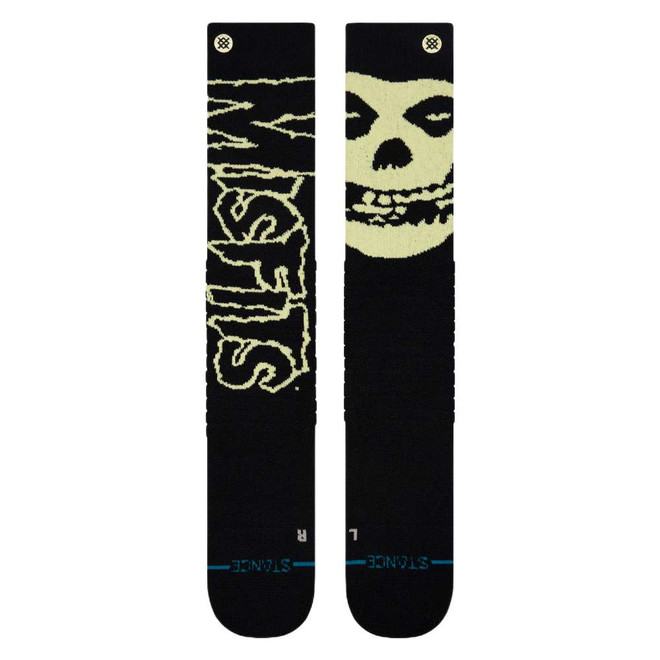 Stance x Misfits Snow Mid Cushion Adult Wool Sock 2026 Stance x Misfits Snow Mid Cushion Adult Wool Sock 2026