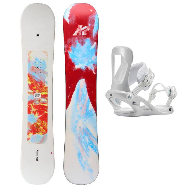 K2 Dreamsicle Womens Snowboard w/ K2 Bedford Womens Snowboard Bindings Package 2026