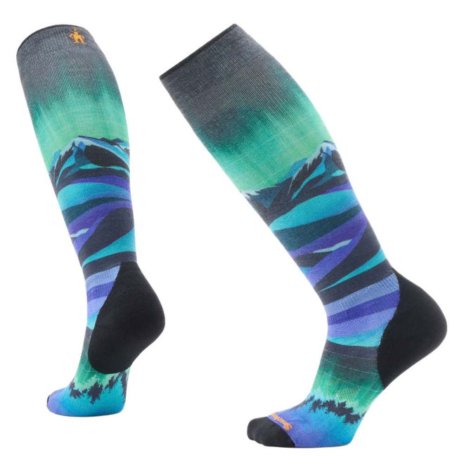 Smartwool Ski Targeted Cushion Compression Print OTC Womens Socks 2026