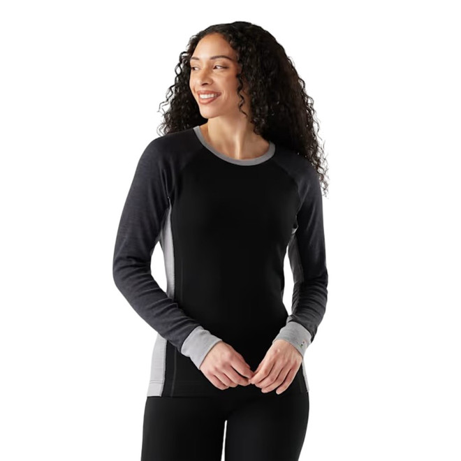 Smartwool Classic Thermal Merino Baselayer Colorblock Womens Crew 2026