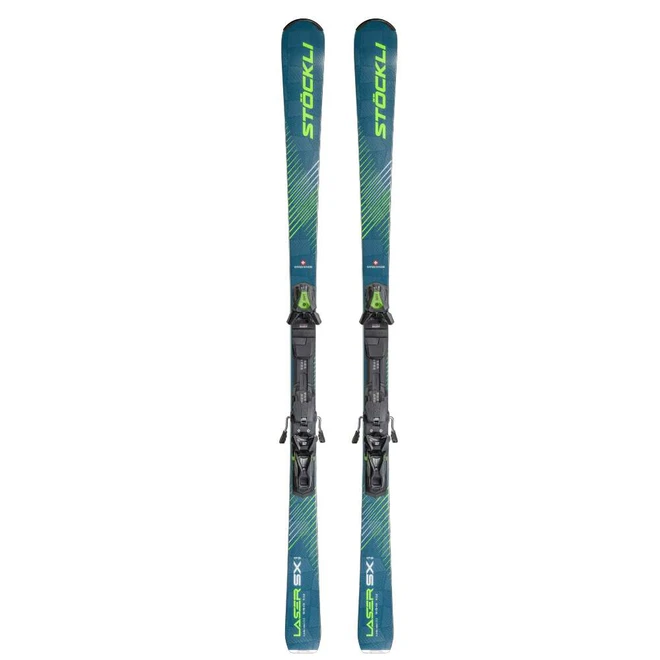 Stockli Laser SX Skis w SRT12 GW Bindings 2026 | Corbetts Ski +