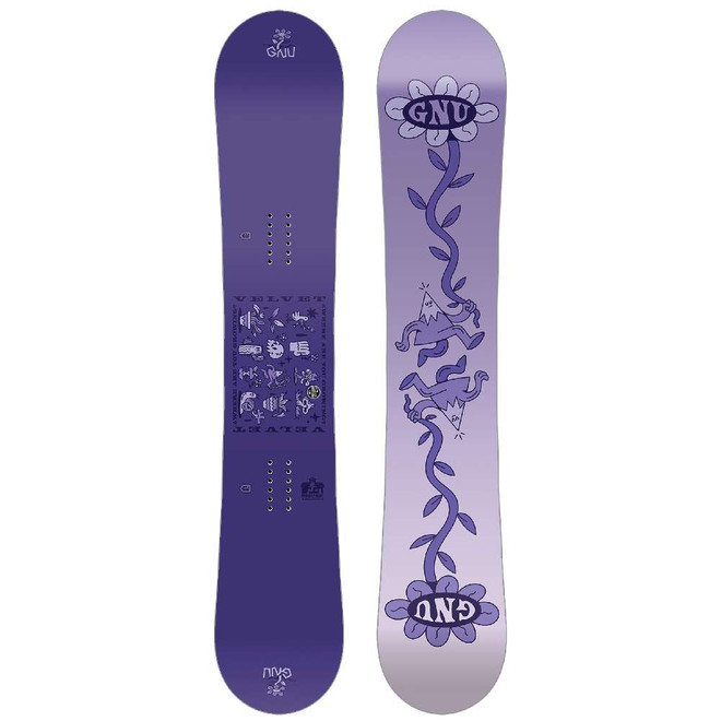 GNU Velvet Womens Snowboard 2025