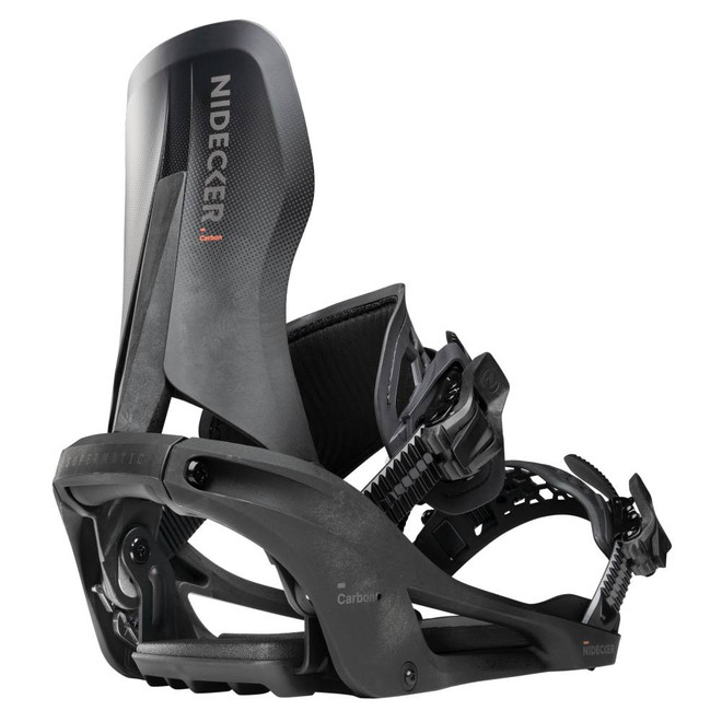 Nidecker Carbon Supermatic Adult Snowboard Bindings 2027