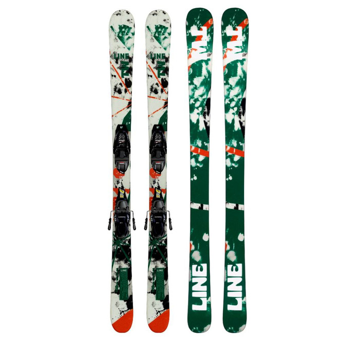 Line Wallisch Shorty JR Skis w/ 7.0 FDT GW Bindings 2027