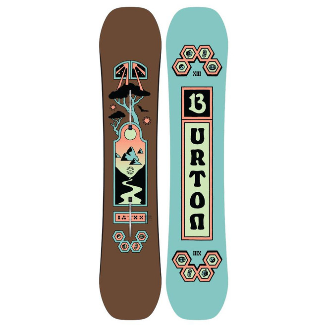 Burton Smalls Brown/Blue JR Snowboard 2027