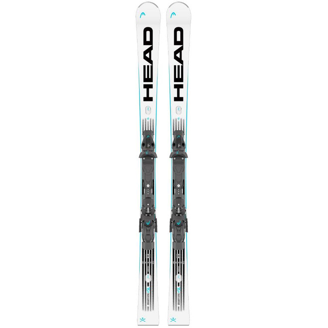 Head WC Rebels e-SL EVO 14 Plate Skis w Freeflex 11 GW Bindings