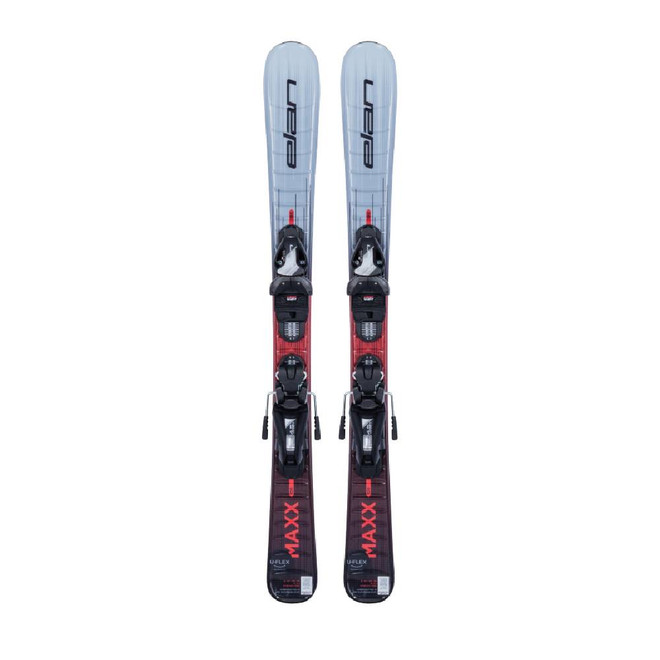 Elan Maxx Red JR Skis w/ EL 7.5 GW Bindings 2027